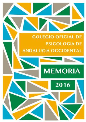 Memoria Colegial 2016