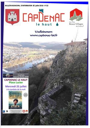 Bulletin Municipal 05 Juillet 2018