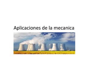 Aplicaciones De La Mecanica (1)