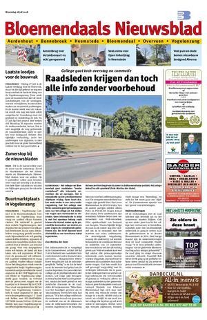 Bloemendaals Nieuwsblad 18-07-2018