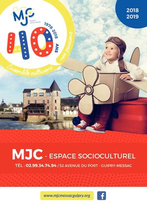 Plaquette 2018-2019 MJC-Espace socioculturel de Guipry-Messac