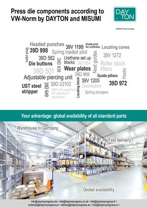 Composants pour Outils de Presse VW-Norm