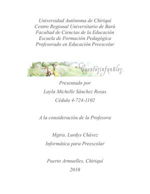 Cuentos Infantiles Layla