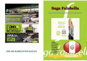 Publicidad Saga Falabella Oscar Barrantes Bazan