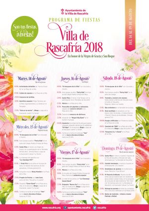 Cartel Fiestas Rascafría