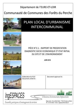 Forêt Du Perche Rapport 1 V1 Juin 2018