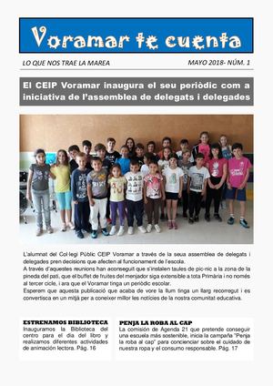 Voramar TE CUENTA. Nº 1