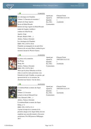 Achats Bd MDO (2018, juillet)