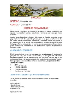 Proyecto De Biologia