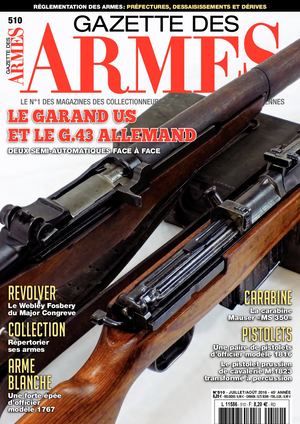 GAZETTE DES ARMES N°510 JUILLET AOUT