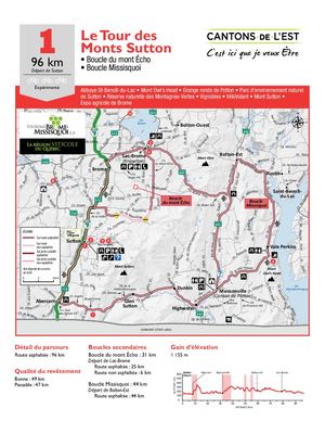 Les tops 6 des circuits vélo des Cantons-de-l'Est