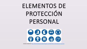 Elementos De Protección Personal