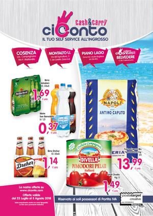 Volantino CiConto Cash and Carry  N° 70