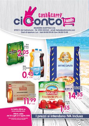 Volantino CiConto Cash and Carry Family N°2
