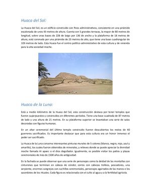 Huacas Del Sol Y De La Luna