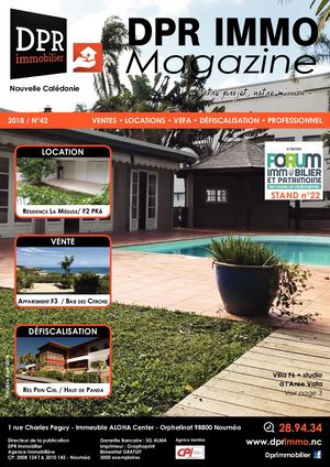 Dpr Immo Magazine Aout 2018