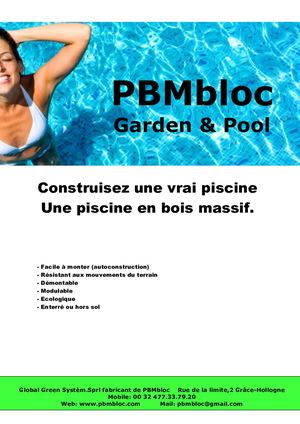 Tarif Piscine Pbm Pool
