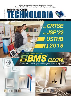 15 Revue Du Crtse Technologia N°15 Juin 2018