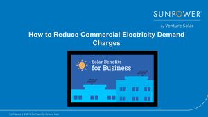 How to Reduce Commercial Electricity Demand Charges