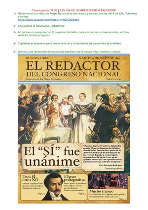 9 De Julio Clase Especial