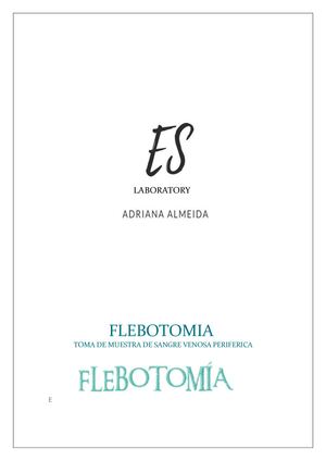 Flebotomia Introducción