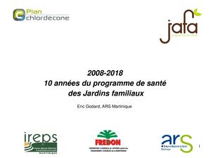4 Jafa 2008 2018 Ars Copil Chlordecone 10 Juillet 2018