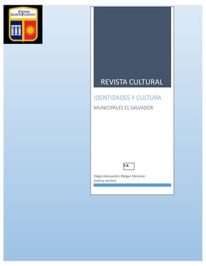Revisita Cultura Salvadoreña