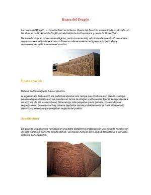 La Huaca del Dragón