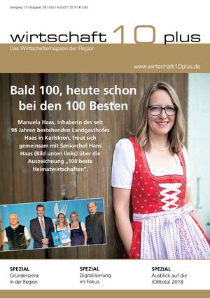 W10+ Juli/August 2018