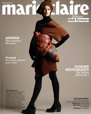 N°784 Marie Claire Midi Pyrénées Decembre 2017