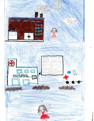 Charge - Poluição No Rio De Janeiro