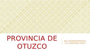 Provincia De Otuzco