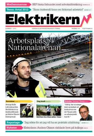 Tidningen Elektrikern Nummer 01, 2012