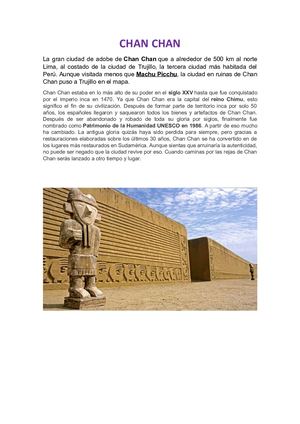 El hermoso chan chan