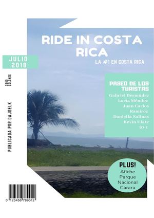 Ride In Costa Rica 2018