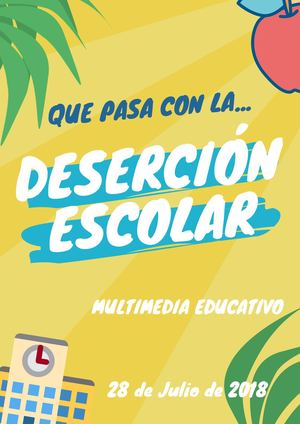 DESERCIÓN ESCOLAR