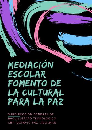 Cbt No 2 Octavio Paz Acolman