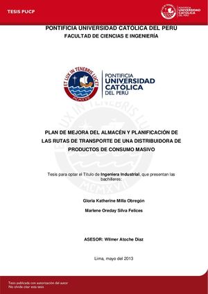 Milla Gloria Y Silva Marlene Planificacion Rutas Transporte