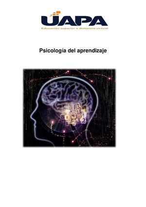Psicología Del Aprendizaje