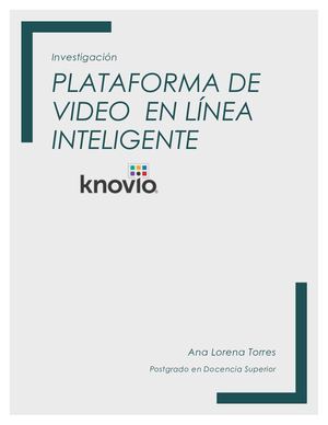 La herramienta Knovio