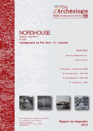 NORDHOUSE, Lotissement Le Pré Vert (tranche 2) (d)