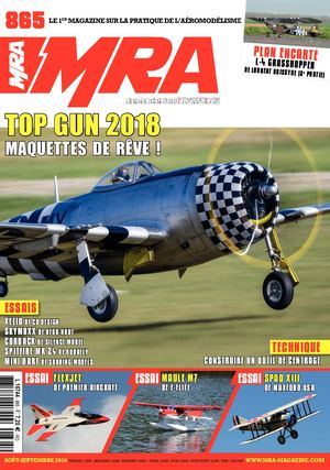 MRA N°865 AOUT SEPTEMBRE 2018