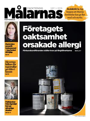 Målarnas Facktidning 1, 2016