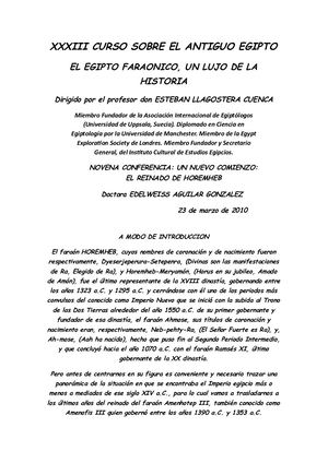 Cursos y conferencias - 2018 / 05