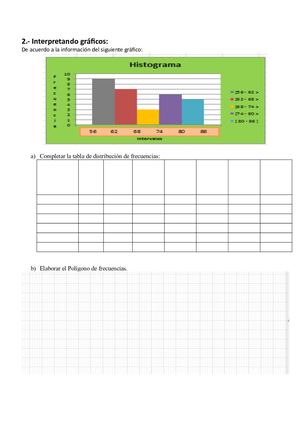 Práctica Dirigida De Tablas Y Gráficos Estadísticos