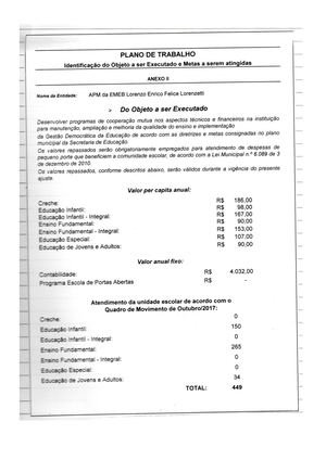 Plano De Trabalho - anexo II