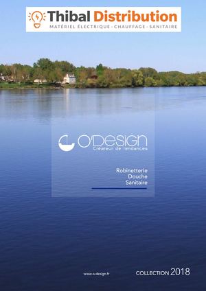 Catalogue Robinetterie Douche Sanitaire - O'design By Thibal