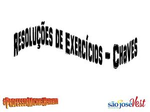 Resolução de Questões-Chaves de Física