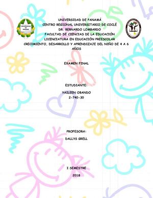 Crecimiento Examen Final