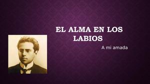 El Alma En Los Labios